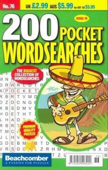 200 Pocket Wordsearches Magazine