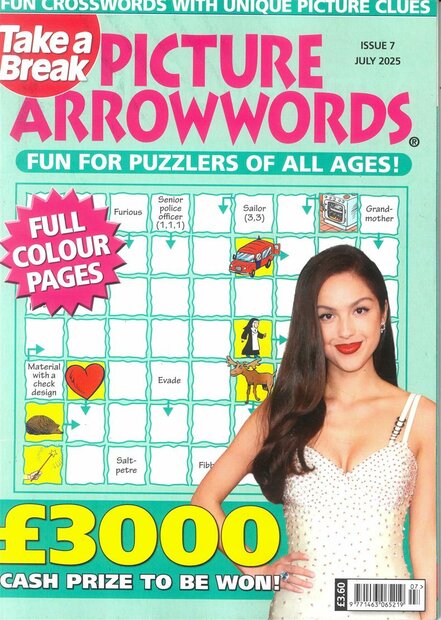 Take a Break&#039;s Picture Arrowwords Magazine