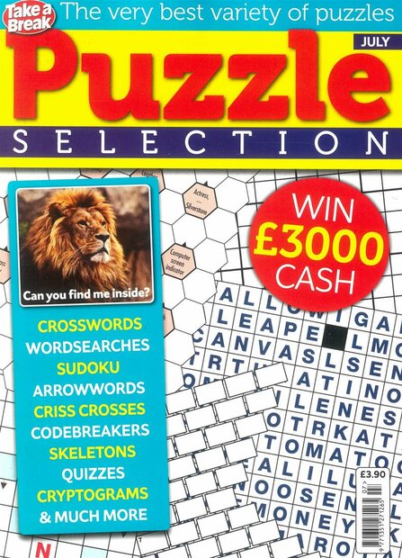 Take A Break's Puzzle Selection Magazine