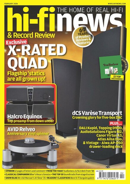 Hi-Fi News Magazine