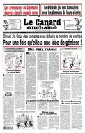 Le Canard encha&icirc;n&eacute; newspaper