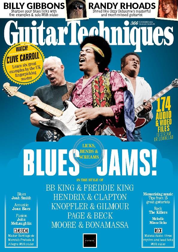 Guitar Techniques Magazine Abbonamento