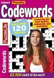 PuzzleLife Family Codewords Magazine
