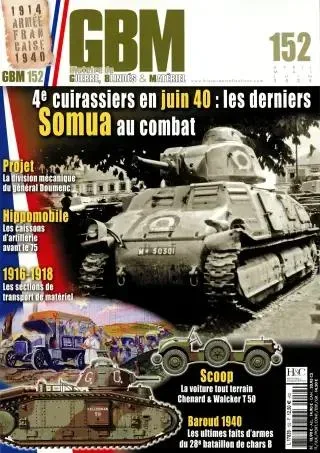 Guerres blindés et matériels – GBM (Francese)