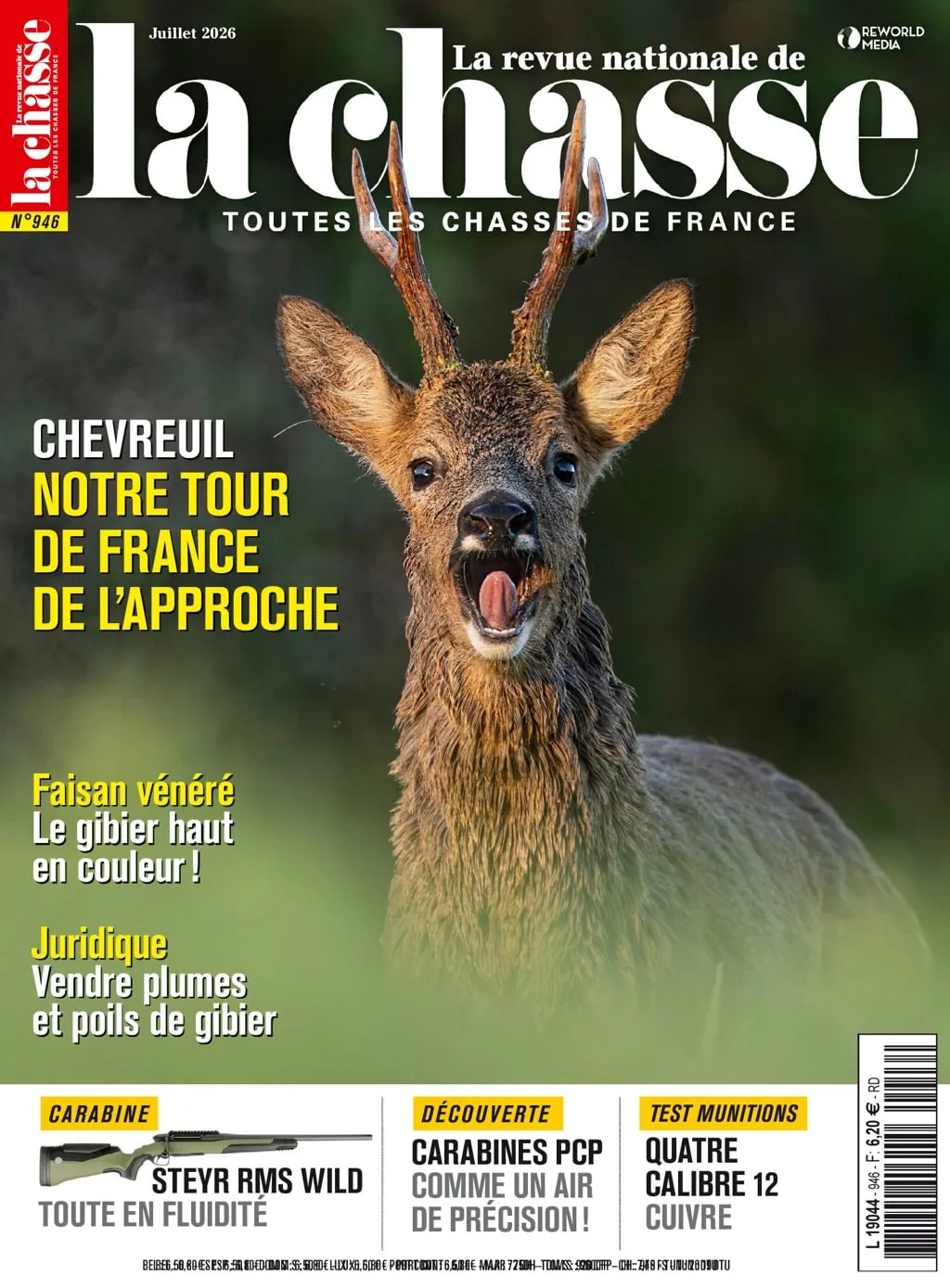La Revue Nationale de La Chasse (Francese)