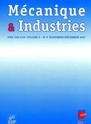 Mécanique et industries (Francese)
