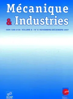 Mécanique et industries (Francese)