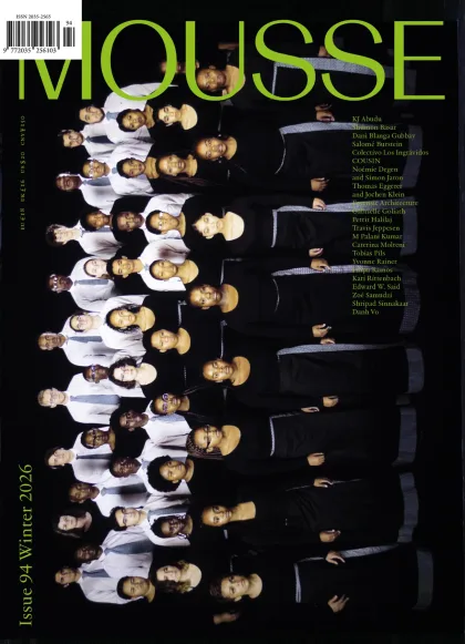 Mousse Magazine (Inglese)