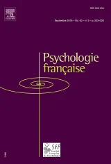 Psychologie (Francese) 1