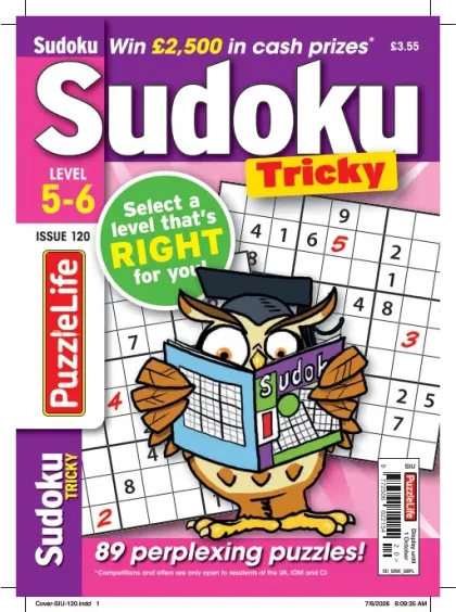 Puzzlelife Sudoku Tricky 5-6 Magazine