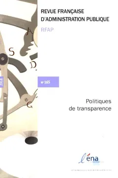 Revue d' Administration Publique (Francese)