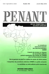 Revue Le Recueil penant (Francese) 1
