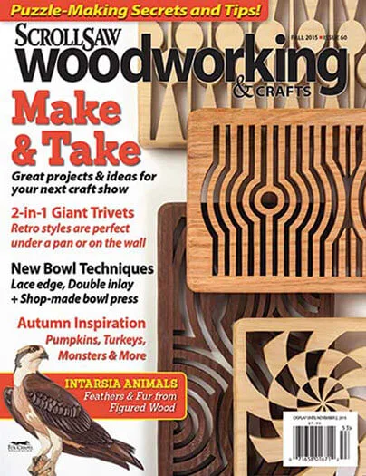 Scroll Saw Woodworking and Crafts Magazine 1